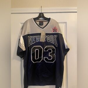 VTG Veezo Shirt Men's L New York 03 All Star League World Champions Jersey